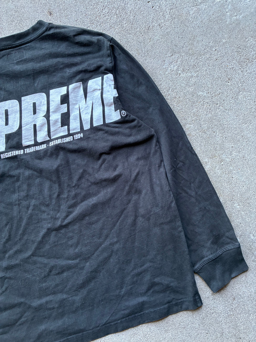 Supreme “TRADEMARK” Long Sleeve (M)