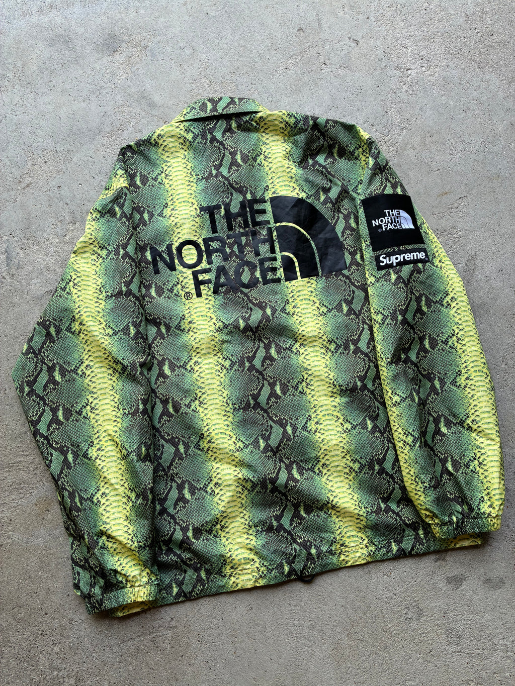Supreme x the north face  “SNAKESKIN” jacket (M)