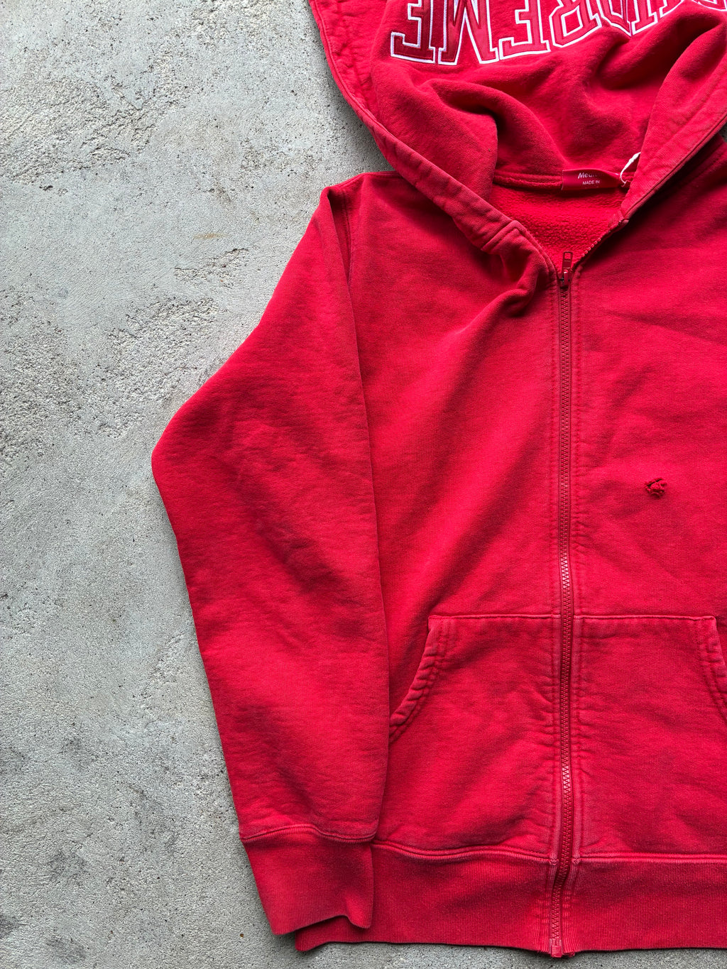 Supreme “LOGO” Zip Up Hoodie (M)
