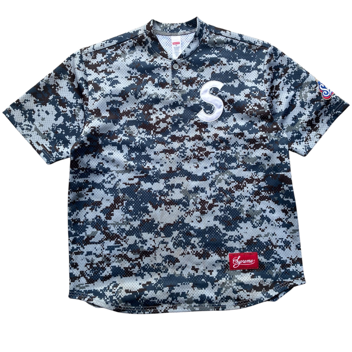 Supreme “S LOGO” Henley jersey (M)