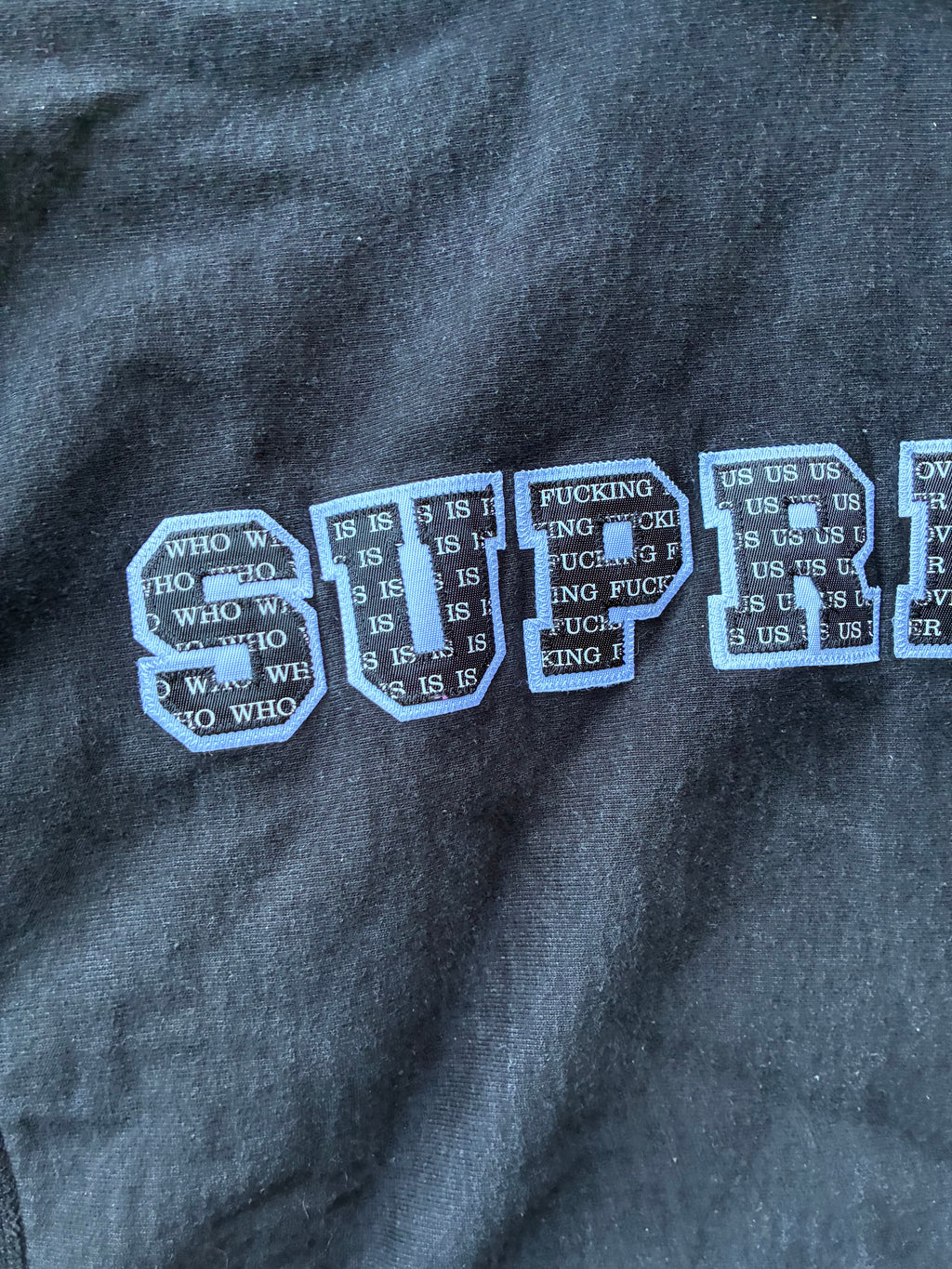 Supreme “COLLEGIATE ACRONYM” Hoodie (M)