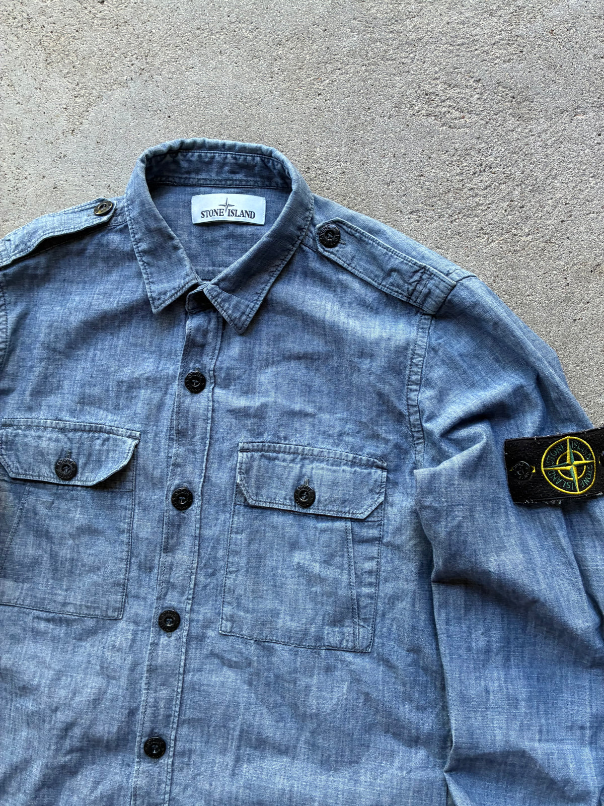Stone island overshirt (M)
