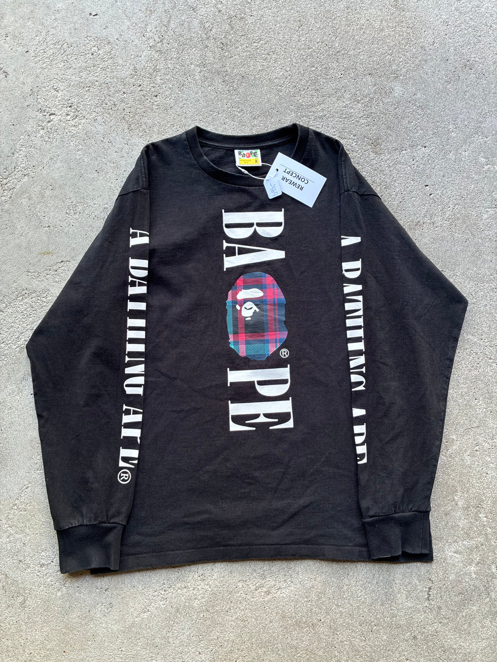 Bape “LOGO” Long Sleeve (M)