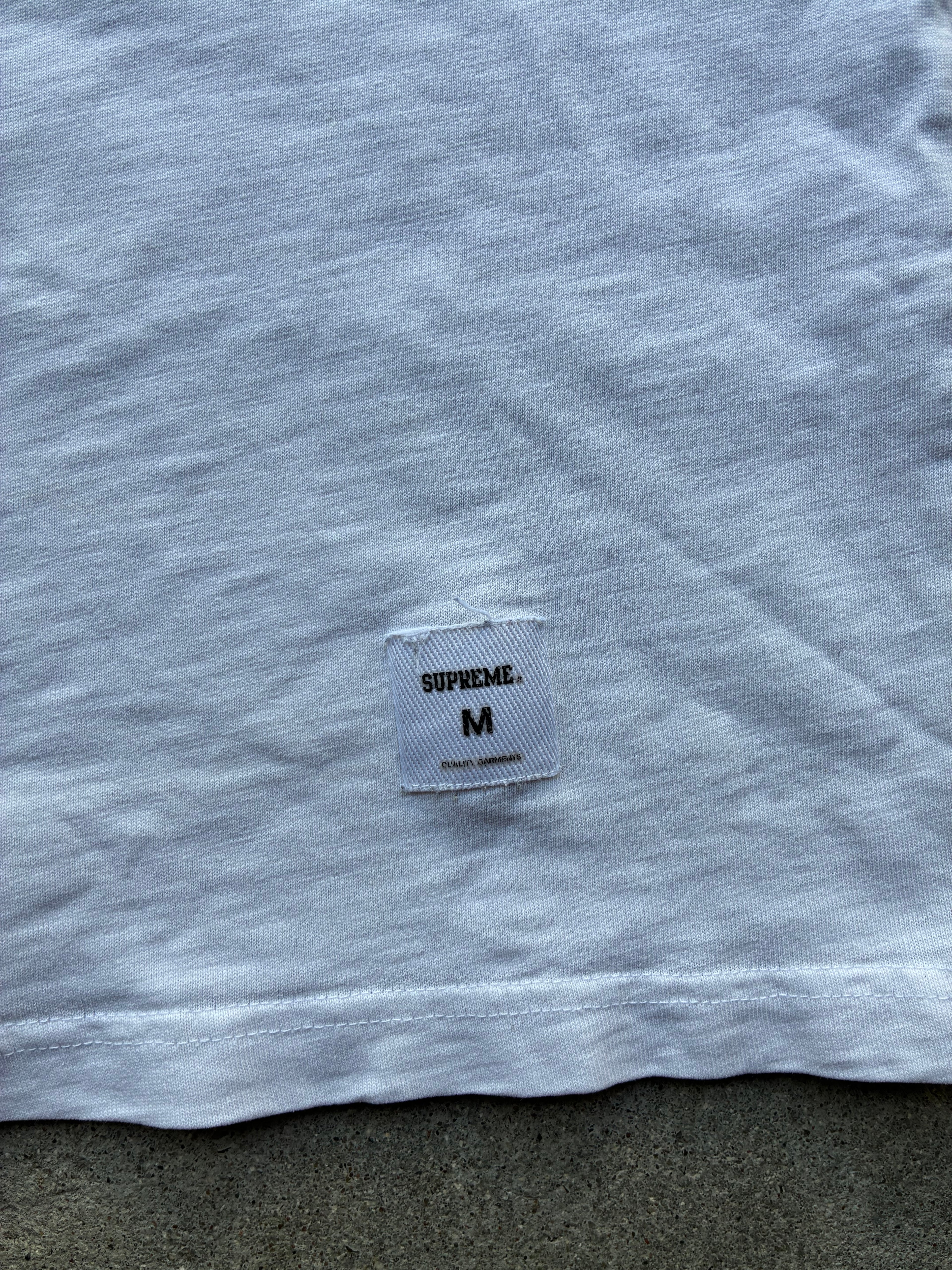 Supreme “COLLEGE LOGO S/S” Tee (M)