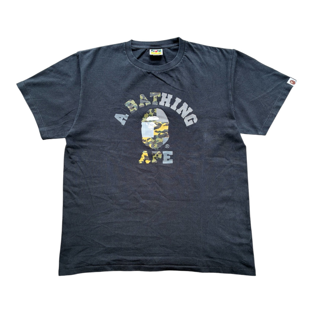 Sort “BAPE” tee (XL)