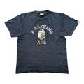 Sort “BAPE” tee (XL)