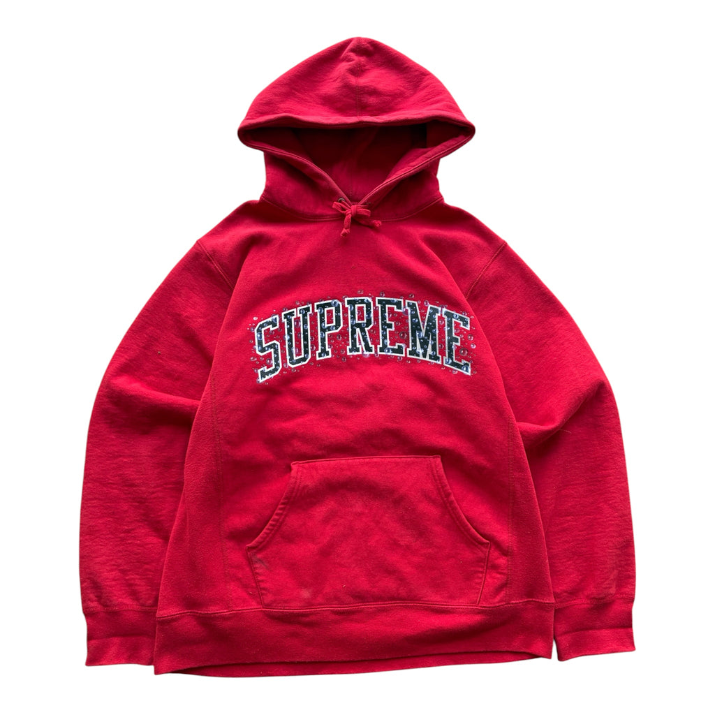 Supreme “WATER ARC LOGO” Hoodie (L)