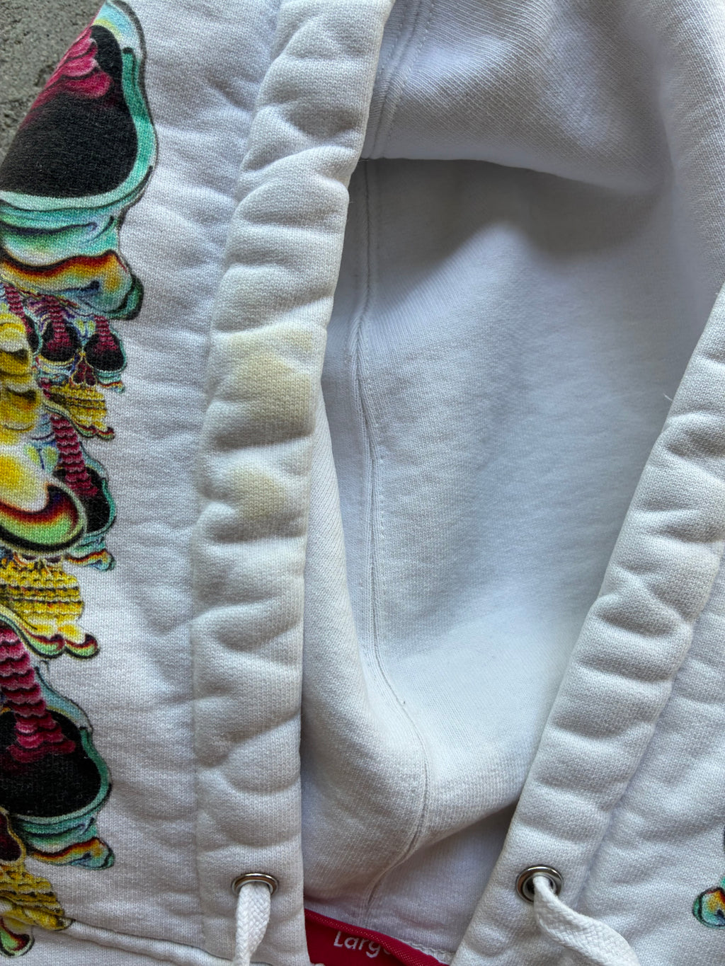 Supreme “SKULLS” Zip Up Hoodie (L)