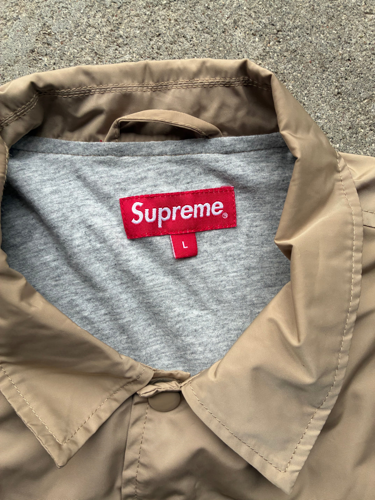 Supreme “1-8”0-SUPREME” Coaches jacket (L)