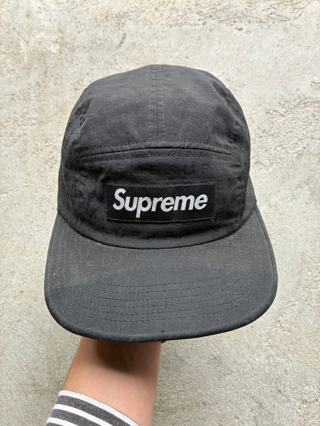 Supreme “LOGO” Camp Cap (Adjustable)