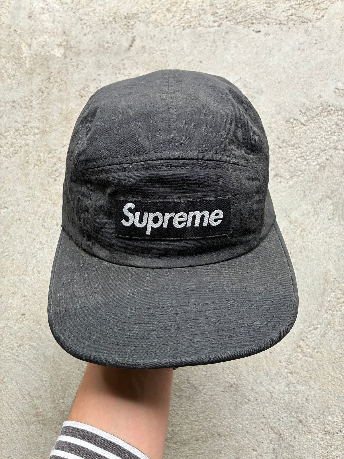 Supreme “LOGO” Camp Cap (Adjustable)