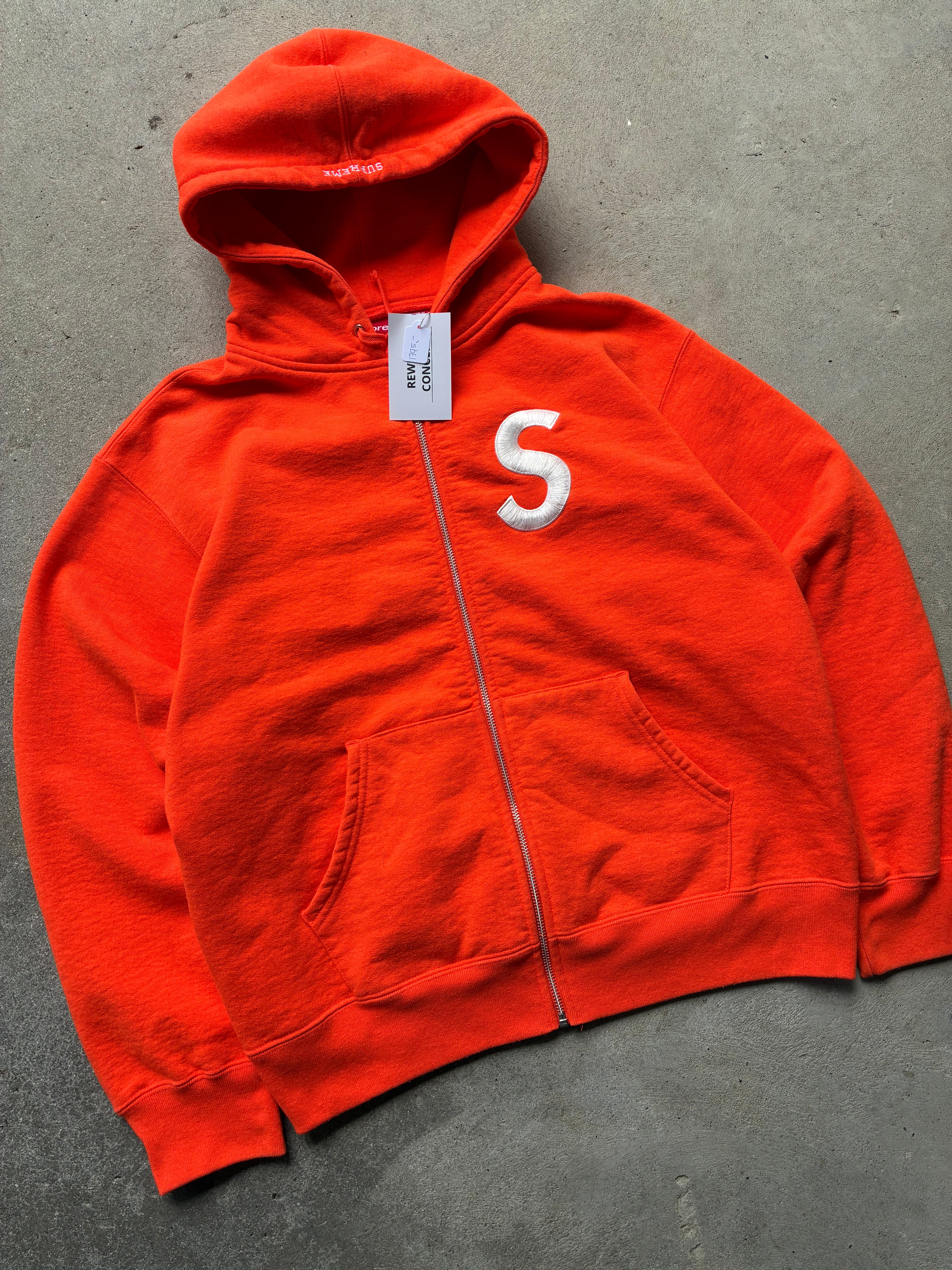Supreme “S LOGO” Zip Up Hoodie (M)