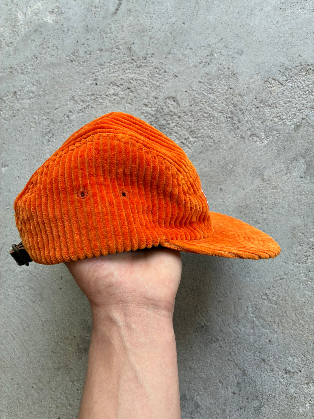 Supreme “ORANGE” Camp Cap (Adjustable)