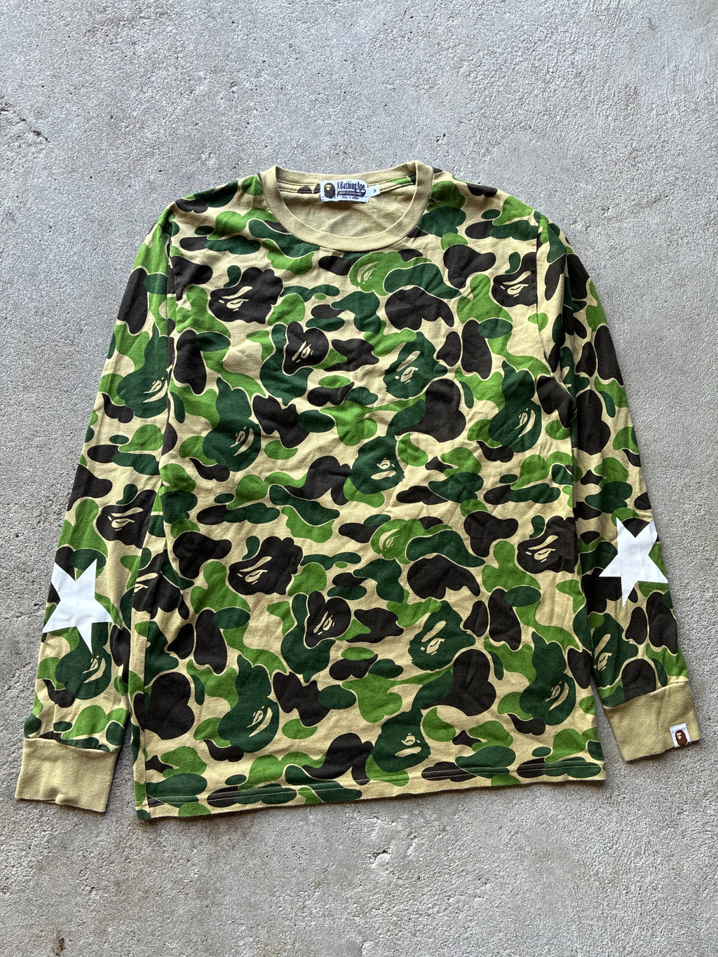 Bape “CAMO” Long Sleeve (M)