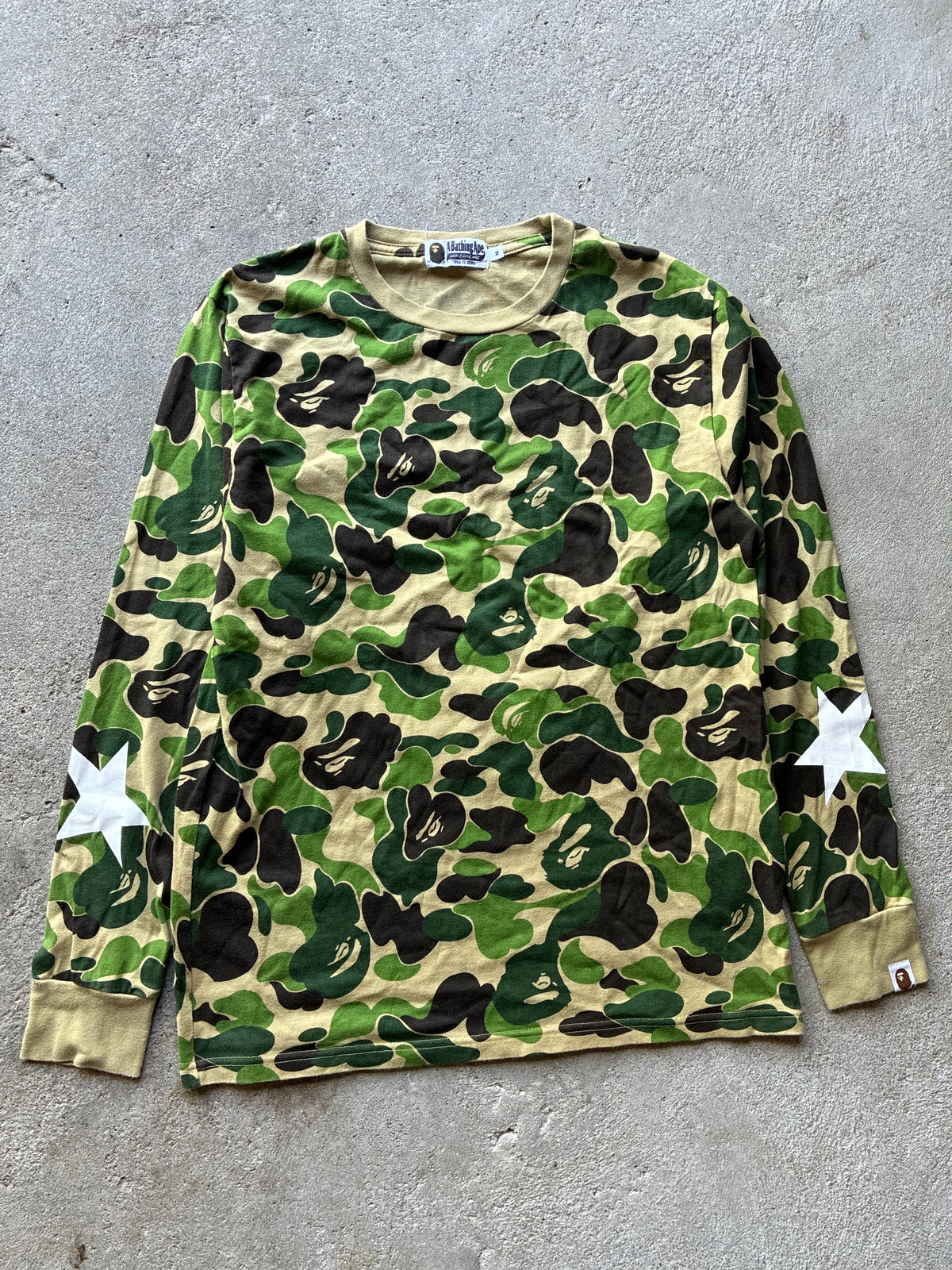 Bape “CAMO” Long Sleeve (M)