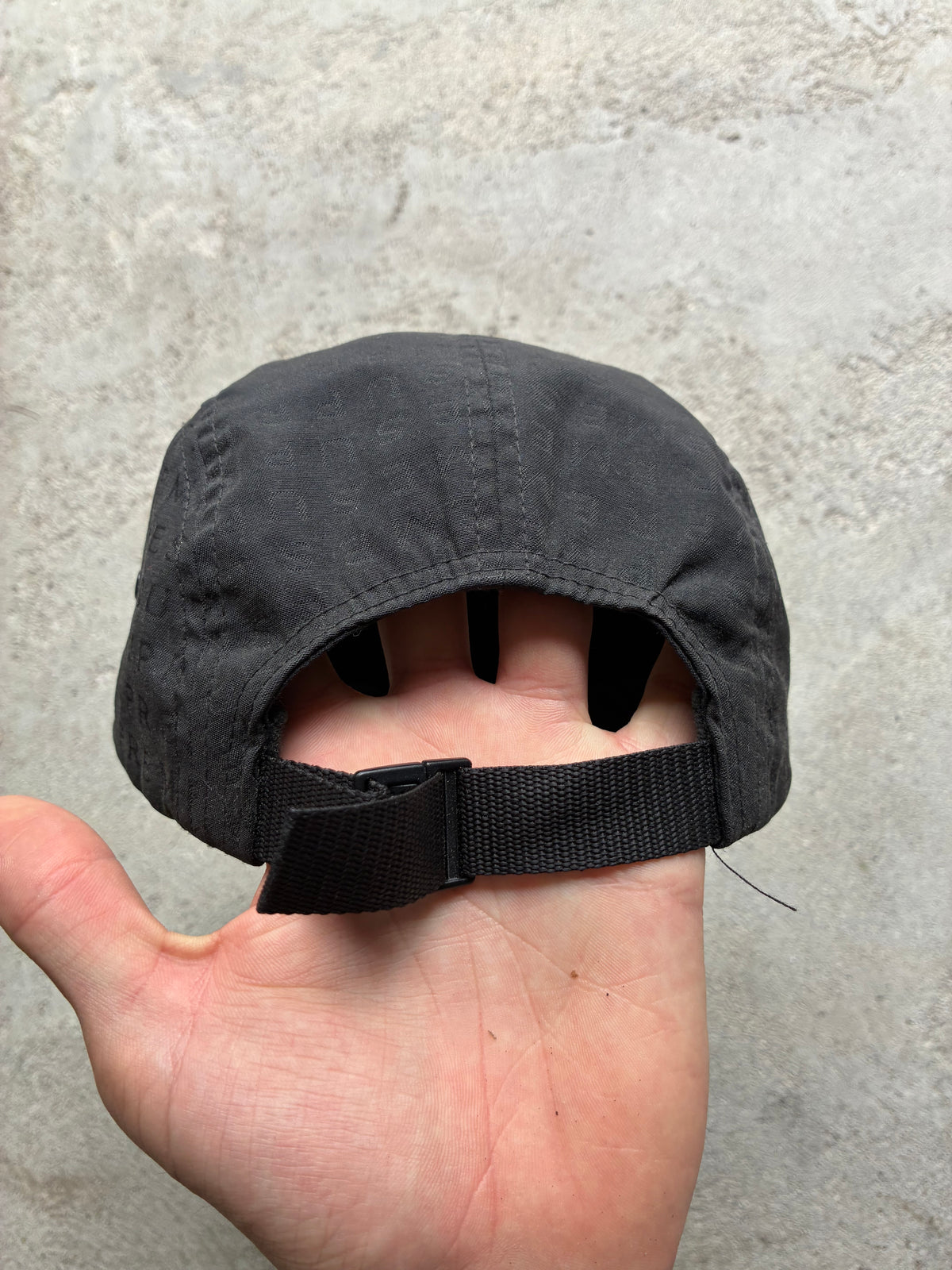 Supreme “LOGO” Camp Cap (Adjustable)