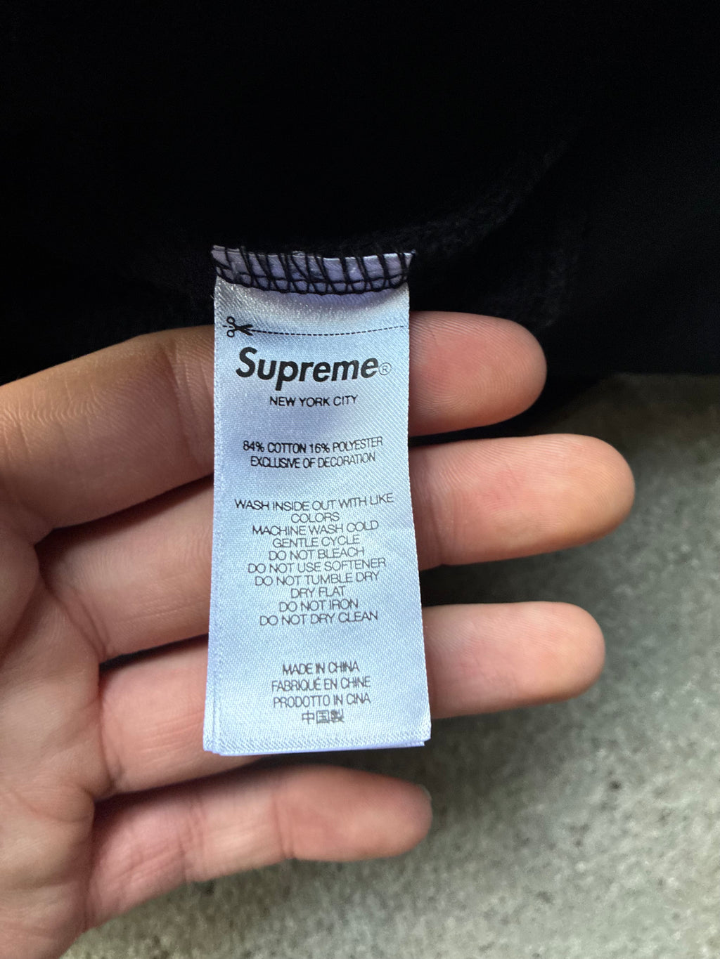 Supreme “COLLEGIATE PATCHWORK” Hoodie (XL)