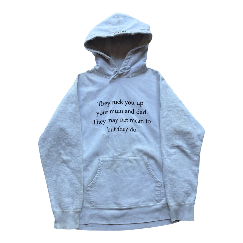 Supreme “THEY F*CK YOU UP” Hoodie (L)