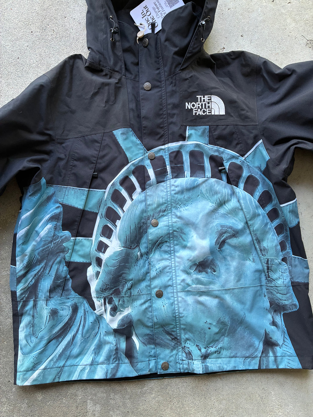 Supreme x The north face “STATUE OF LIBERTY” Jakke (S)
