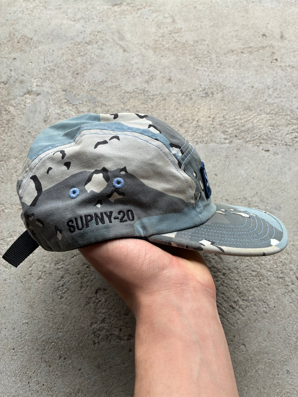 Camo supreme (SUPNY-20) camp cap (Adjustable)