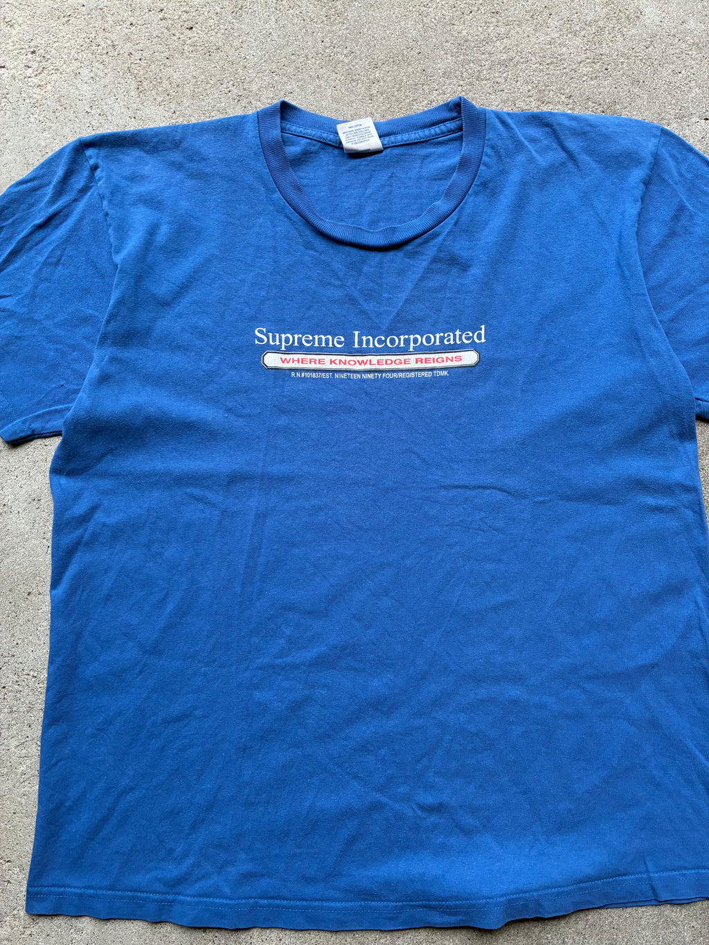 Supreme “INCORPORATED” Tee (M)