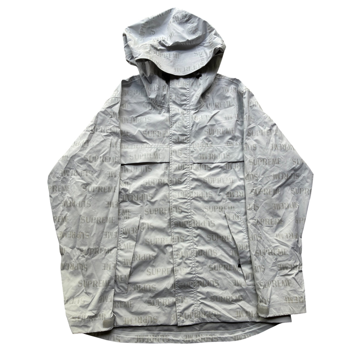 Supreme “REFLECTIVE REPEAT FW16” Jacket (XL)