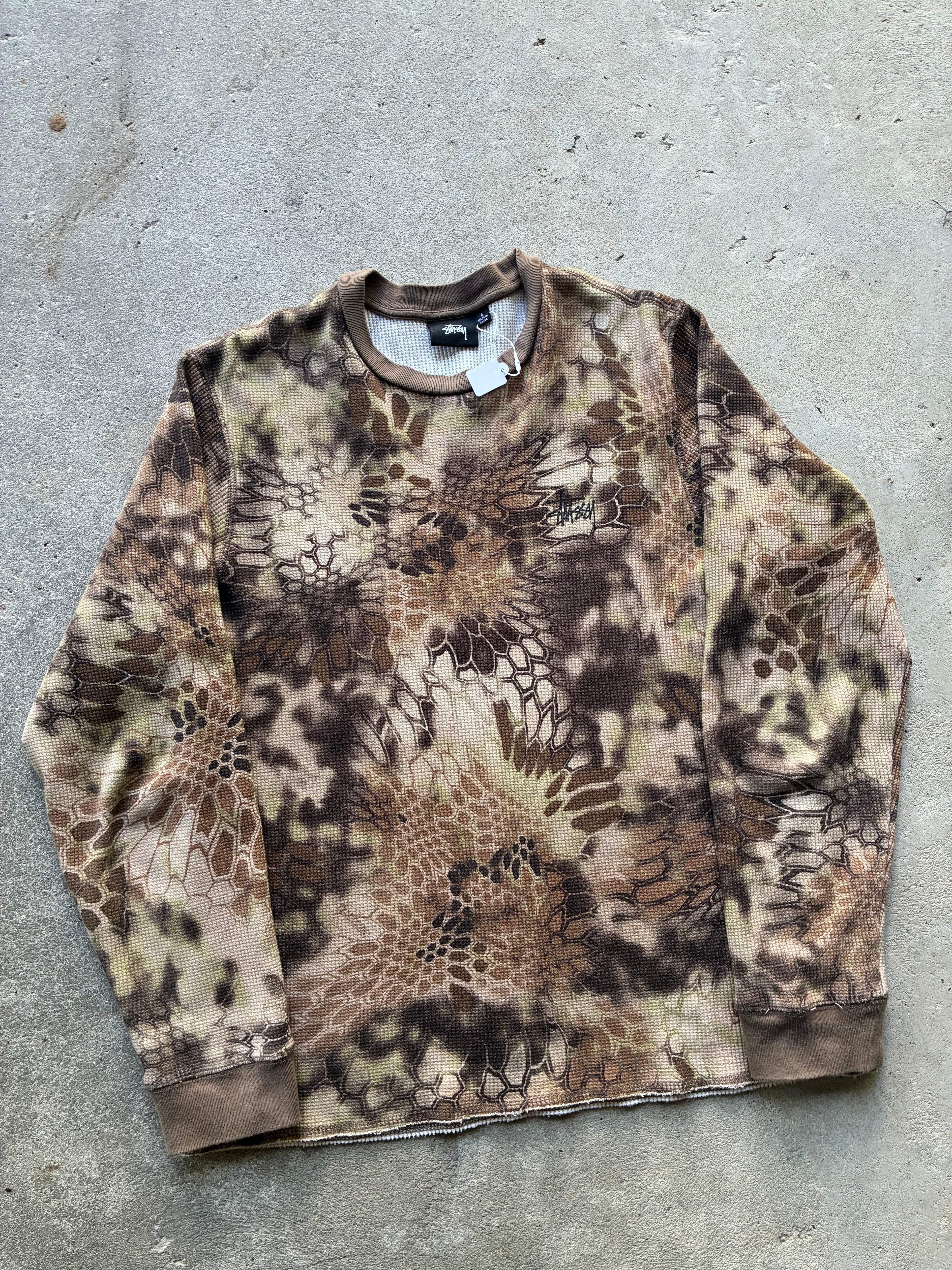 Stussy “KRYPTEK CAMO” Long Sleeve thermal (L)