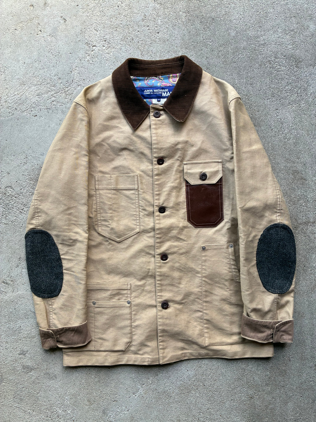 Junya watanabe “PATCH POCKET” Jacket (M)