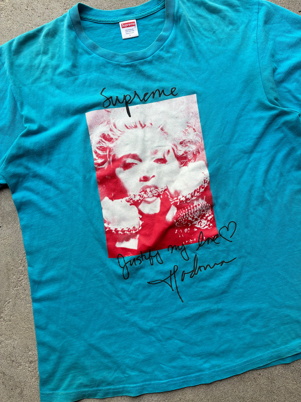 Supreme “MARDONA” Tee (L)