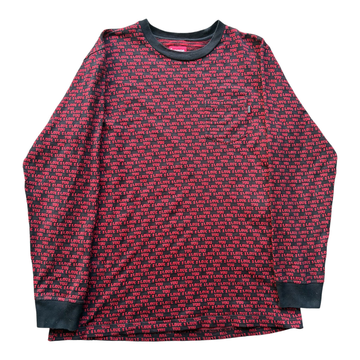 Supreme “I LOVE YOU” Long Sleeve (XL)