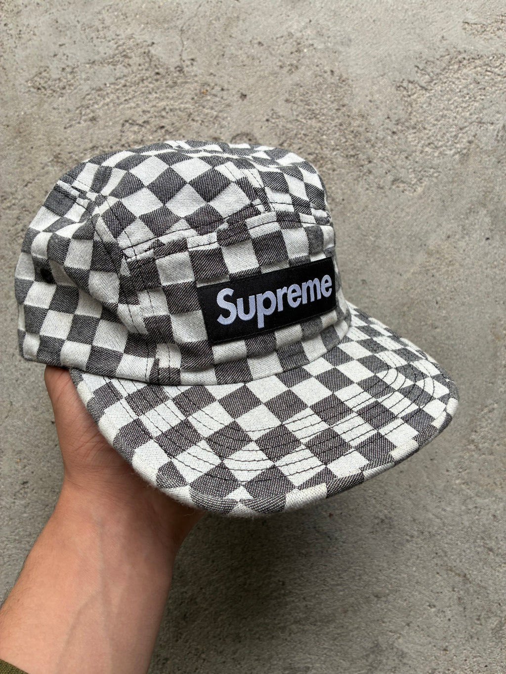 Supreme “PLAID” Camp Cap (Adjustable)