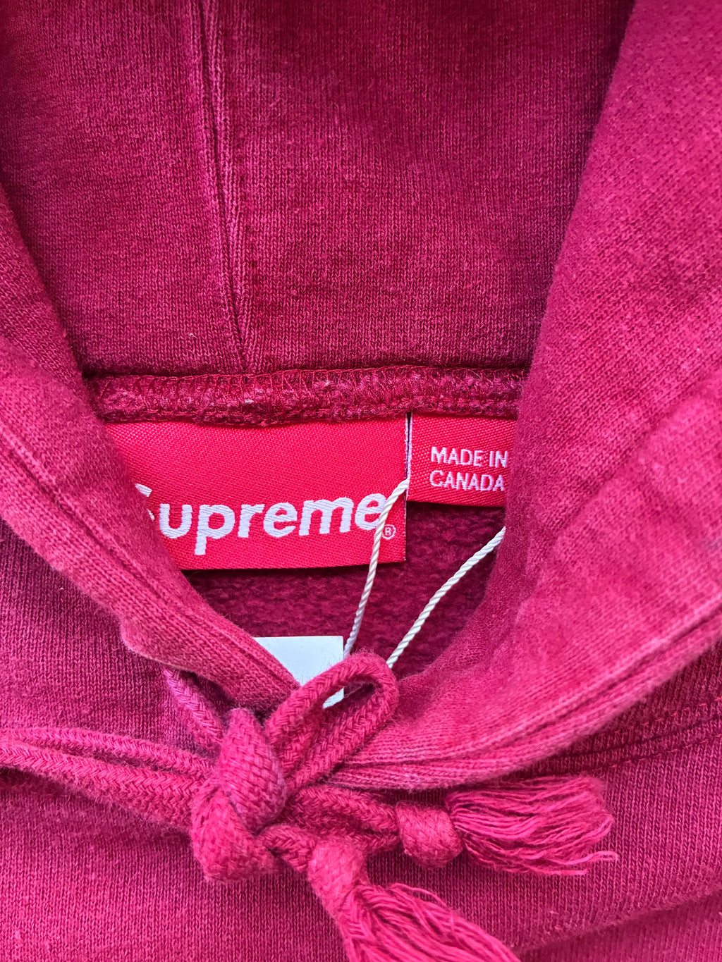 Supreme “TAG LOGO SS19” Hoodie (M)