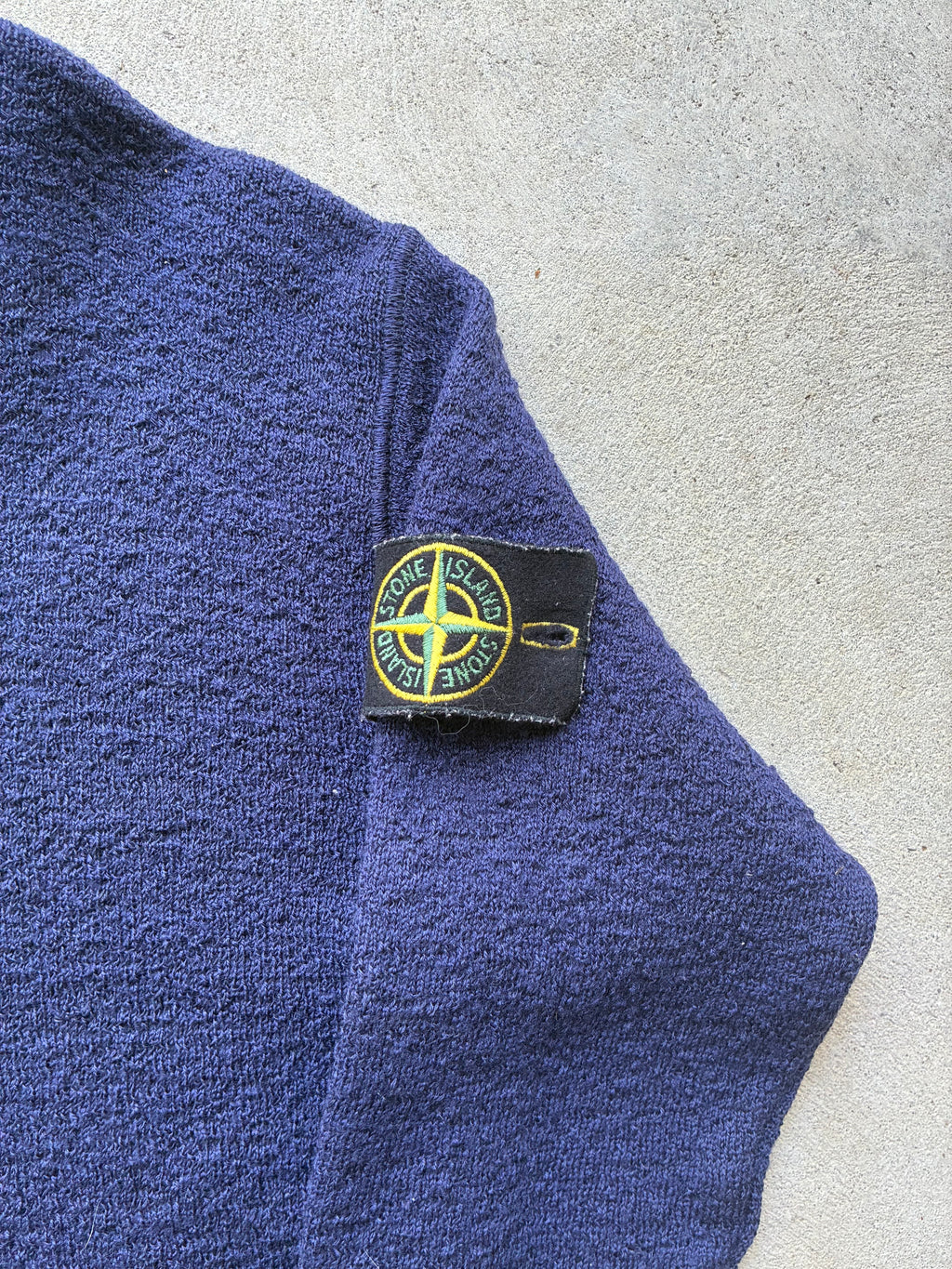 Stone Island (VINTAGE NAVY) sweater (S)