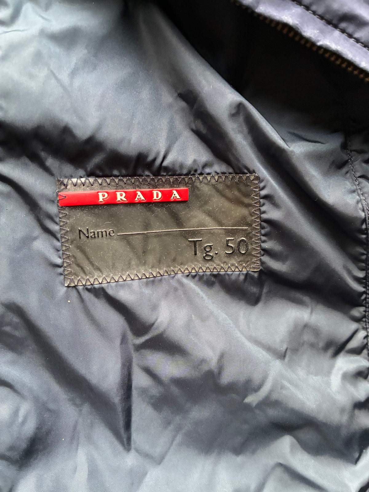 Vintage Prada bomber jacket (M)