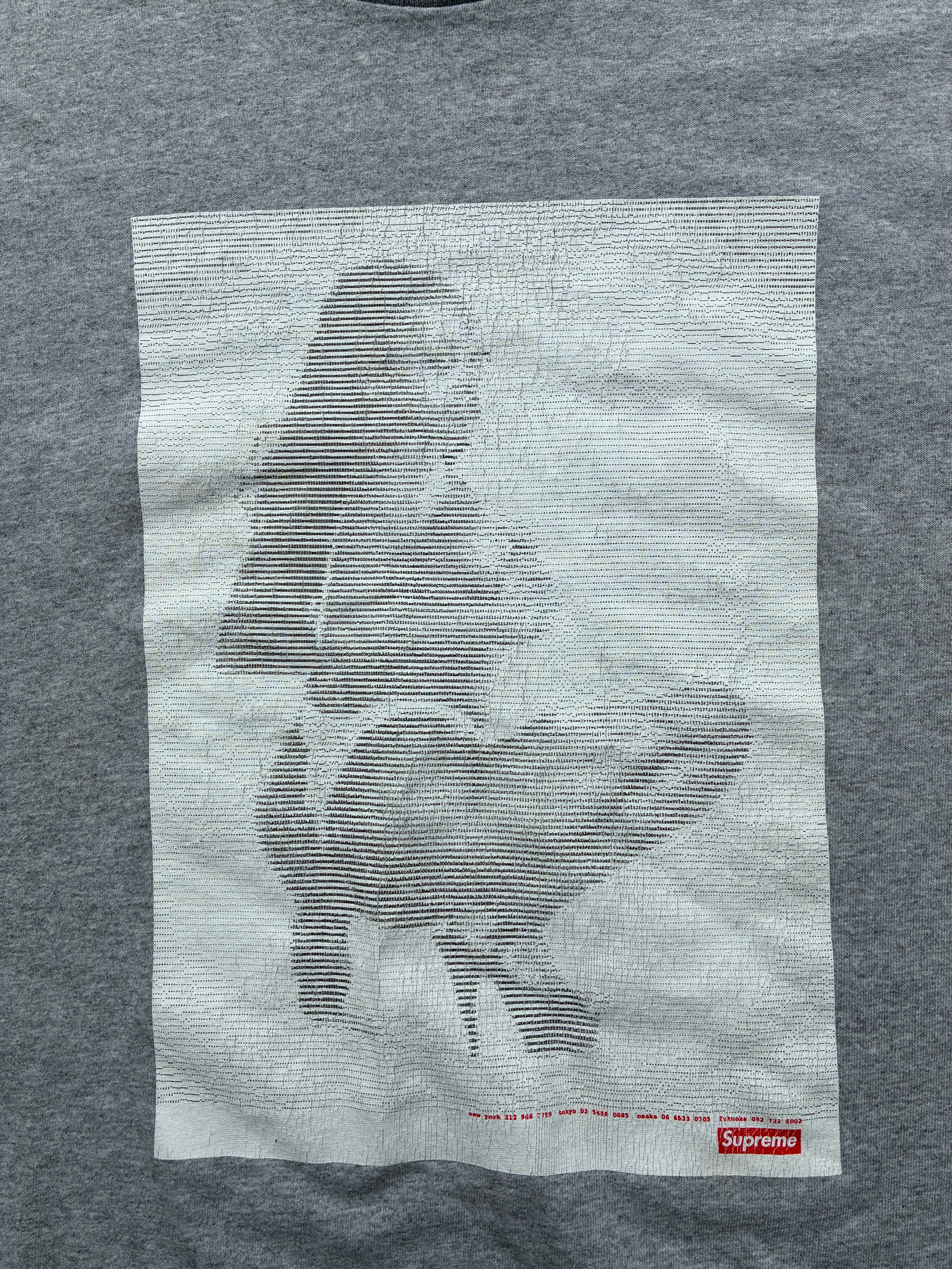 Supreme “DIGI HEATHER SS17” Tee (XL