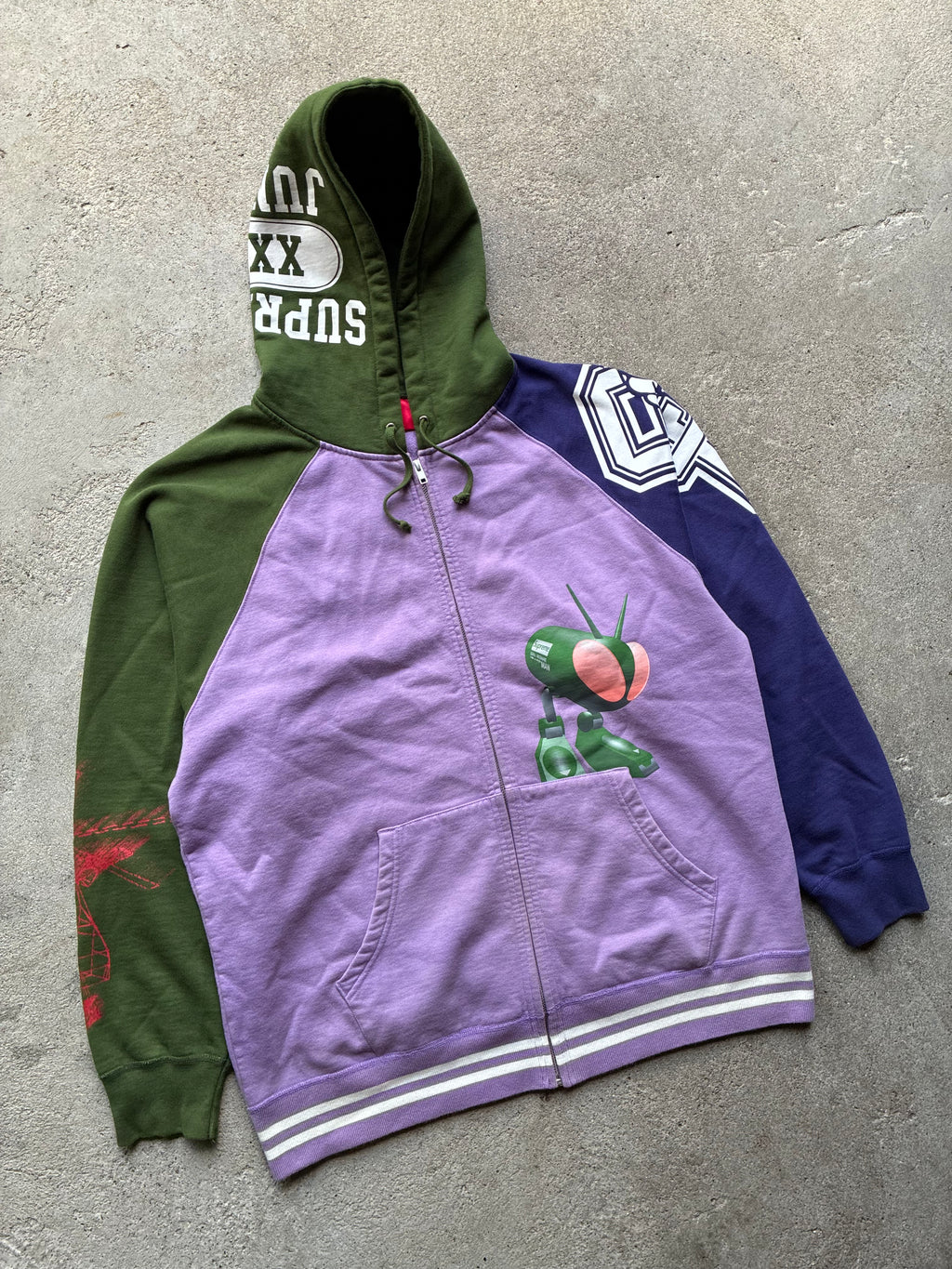 Supreme x junya watanabe zip up hoodie (L)