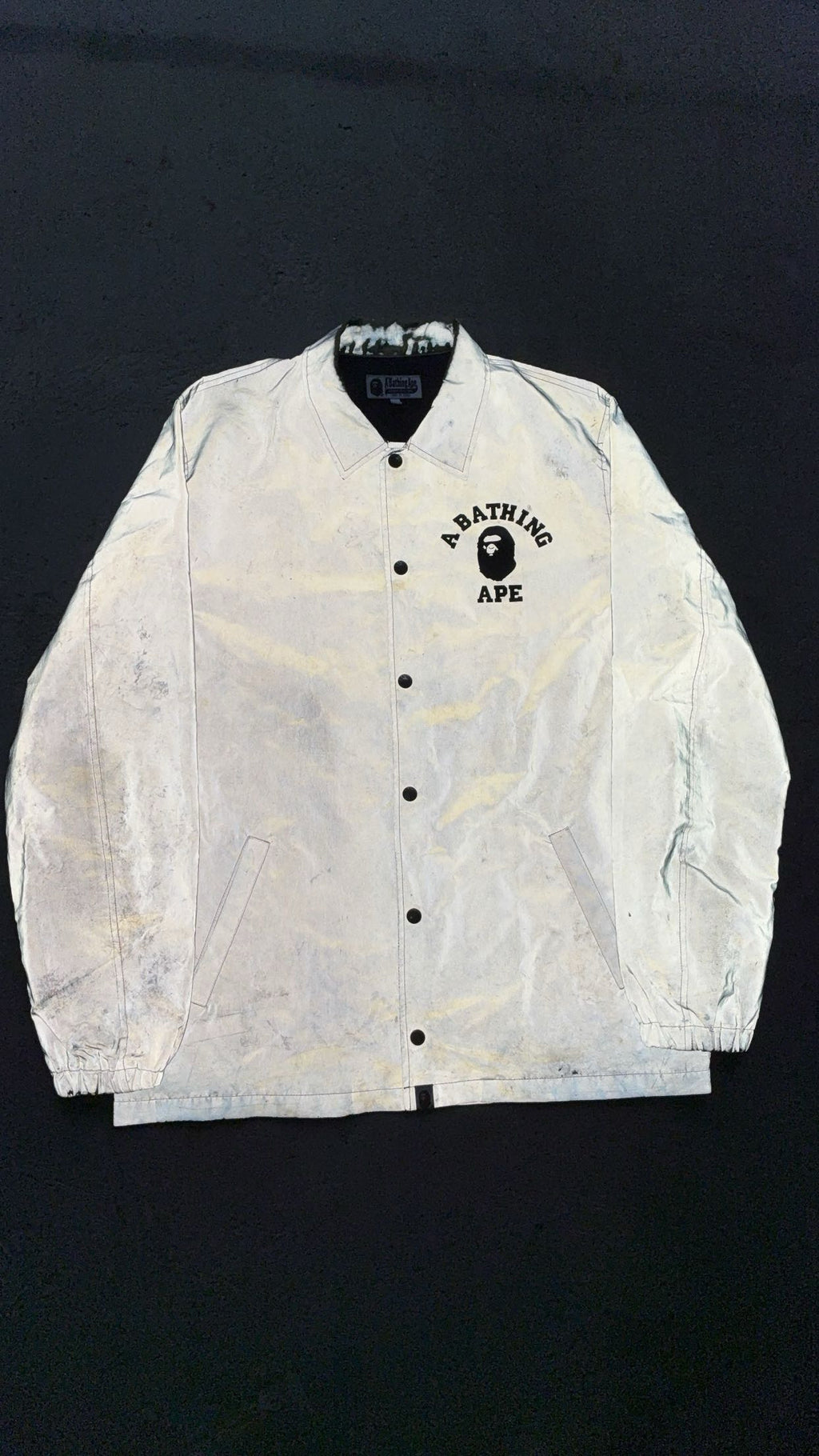 Bape “REFLECTICE” Coach Jacket (L)