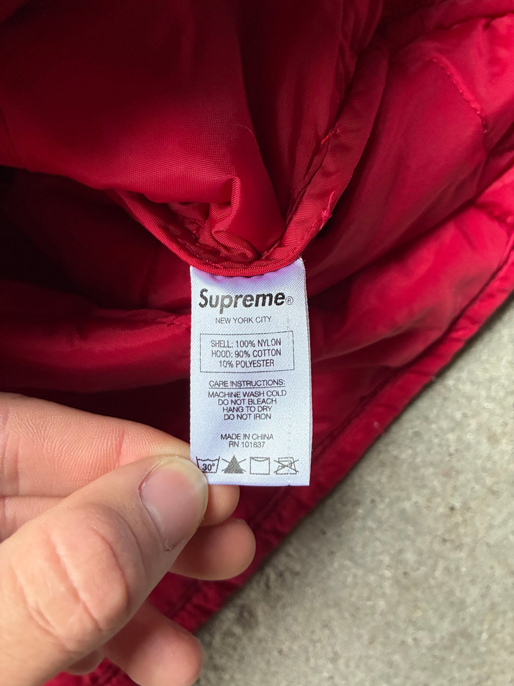 Supreme “PLEDGE” Jacket (M)