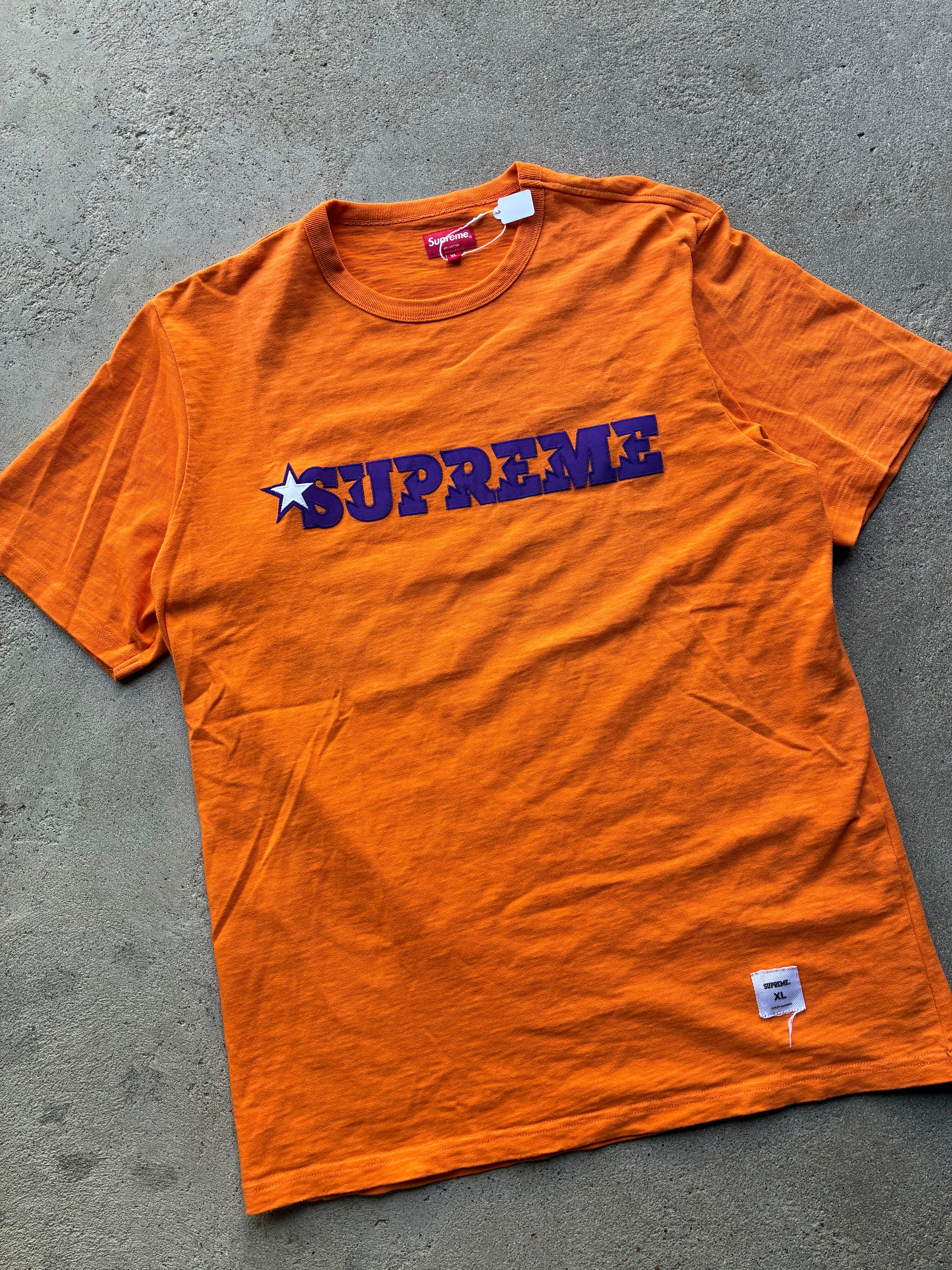 Supreme “STAR LOGO S/S” Tee (XL)