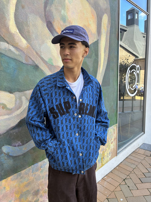 Supreme twill jacket “PANTHER BLUE” (L)