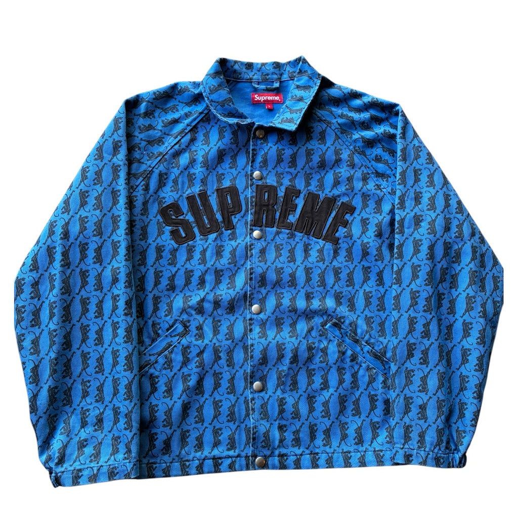 Supreme twill jacket “PANTHER BLUE” (L)